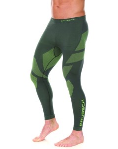 Термобрюки Men Dry Graphite/Green Brubeck