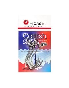 Набор крючков рыболовных Catfish №3/0 Tin SW / 03327 Higashi