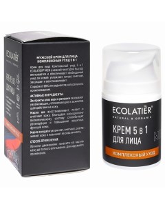 MEN крем для лица Комплексный уход 5в1 50.0 Ecolatier