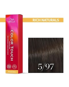 Оттеночная крем-краска для волос без аммиака Color Touch Wella professionals