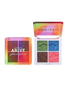 ARIVE Палетка теней Glimmerverse Invented Ethos Multichrome Eyeshadow Quad Arive makeup