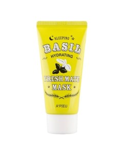 Ночная маска для лица FRESH MATE MASK увлажняющая с экстрактом базилика и баобаба 50.0 A'pieu