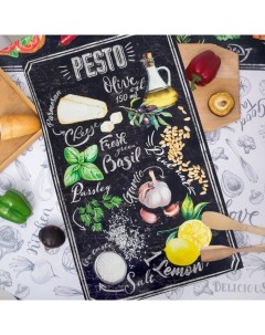 Полотенце "" Pesto 40х70 см, 100% хлопок, саржа 190 гр/м2 Этель