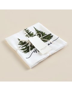 Полотенце SL HOME "Christmas trees" 40х70 см, лён 100%, 180 гр/м2 Sima-land home