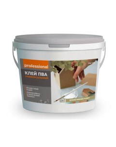 Клей ПВА, универсальный, 2.5 кг Professional