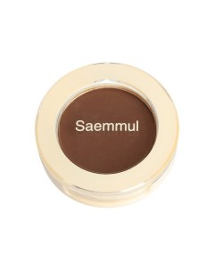 Тени для век матовые Saemmul Single Shadow (Matte) BR16 Elegant Brown, 6гр The saem