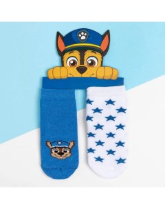 Набор носков Гончик, 2 пары, 14-16 см Paw patrol