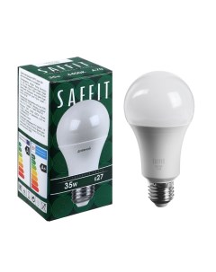 Лампа светодиодная, 35W 230V E27 6400K A70, SBA7035 Saffit