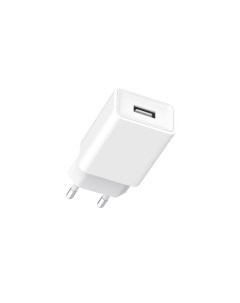 Сетевое зарядное устройство GP1U, 1 USB, 2.4 А, белое Gopower