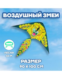 Воздушный змей «Лев», с леской Funny toys