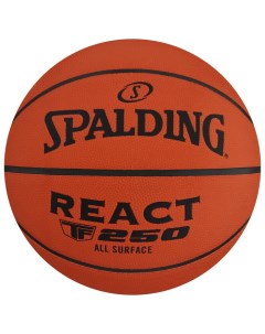 Баскетбольный мяч TF-250 React, 76802z, клееный, р. 6, композит Spalding