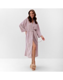 Халат женский Plushy р. 52-54, лиловый Kaftan