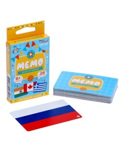 Настольная игра «МЕМО. Флаги. Мир» Десятое королевство