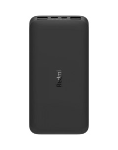 Внешний аккумулятор Xiaomi Redmi Power Bank VXN4305GL, 10000 мАч, черный