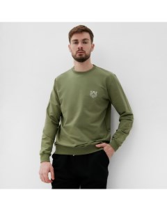 Толстовка мужская Men's casual размер 54, зеленый Mist