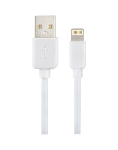 Кабель PERFEO, Lightning - USB, 2 А, 2 м, белый Perfeo