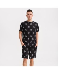 Пижама мужская "Money" р.50, черный Kaftan