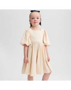 Платье для девочки, :Party Dress, цвет молочный, рост 110 см Minaku