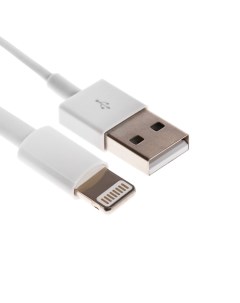 Кабель ELTRONIC, Lightning - USB, 2.4 А, 1 метр, белый Eltronic