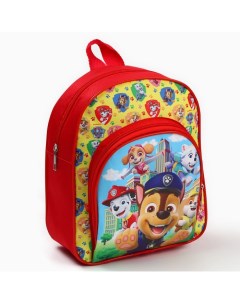 Рюкзак детский дошкольный с карманом, 23×19×6 см, Щенячий патруль Paw patrol