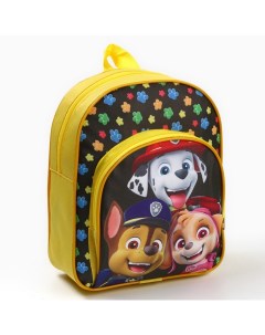 Рюкзак детский дошкольный с карманом, 23×19×6 см, Щенячий патруль Paw patrol