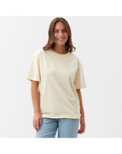 Футболка женская : Basic line цв. молочный р-р 52-54 Kaftan