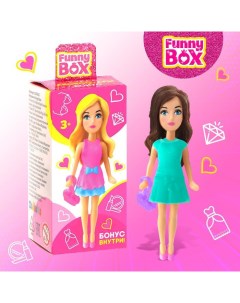 Игровой набор Funny Box «Чудесные куколки»: карточка, фигурка, аксессуары Woow toys