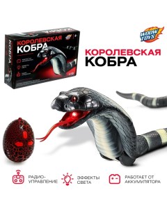 Змея радиоуправляемая «Королевская кобра», работает от аккумулятора Woow toys