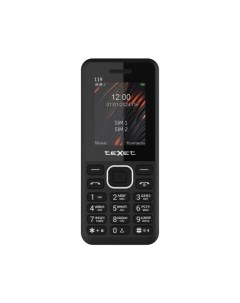 Сотовый телефон TEXET TM-119, 1.77", 2 sim, 32Мб, FM, 600 мАч, чёрный Texet