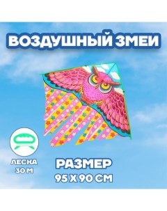 Воздушный змей «Сова», с леской Funny toys