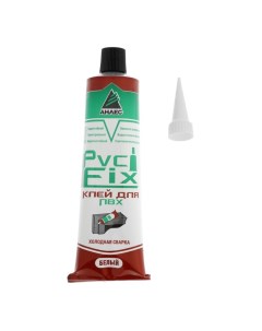 Клей "" PVC FIX, белый, для ПВХ, 150 мл Анлес