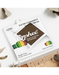 Струны для электрогитары Q25C, 009-042 Orphee