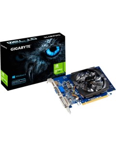 Видеокарта Gigabyte GT730, 2 Гб, 64bit, GDDR3, HDMI, DVI, VGA