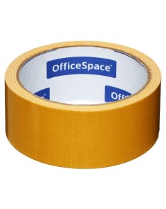 Клейкая лента двусторонняя 38 мм х 10м, полипропилен Officespace