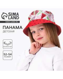 Панама детская для девочки «Лето», р-р 52-54 Overhat kids