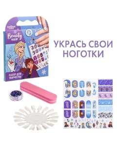 Маникюрный набор "Beauty набор, Маникюр с Эльзой и Анной" Disney