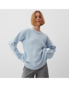 Джемпер женский : Knitwear collection, цвет светло-голубой р-р 50-52 Minaku