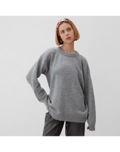 Джемпер женский : Knitwear collection, цвет светло-серый р-р 50-52 Minaku