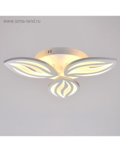 Светильник «Галактика» 382700, LED 60W, белый, 52×52×7.5 см Галлоп