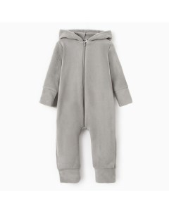 Комбинезон детский : Fleece Soft, цвет серый, рост 110 см Minaku