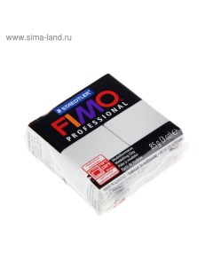 Пластика - полимерная глина, 85 г, Professional, серый дельфин Fimo