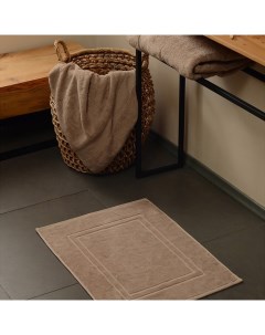 Коврик махровый SL HOME: Basic "Саббиа" 50х70 см, 100% хлопок, 730 г/м2 Sima-land home