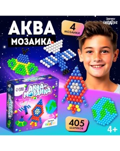 Аквамозаика «Космос», 4 фигурки Эврики