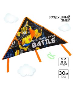 Воздушный змей «Бамблби», Transformers, 50 ? 80 см, длина лески — 30 м Hasbro