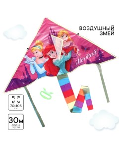 Воздушный змей «Мечтай», Принцессы, 70 x 105 см Disney