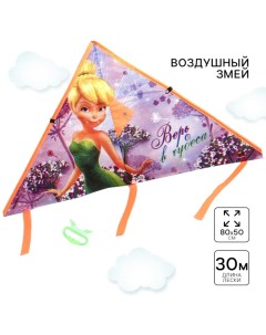 Воздушный змей, Феи: Динь-Динь, 50 х 80 см Disney