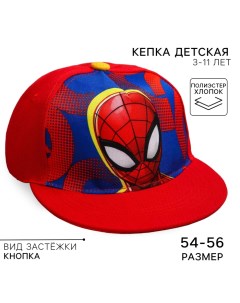 Кепка детская для мальчика, размер 52-56, Человек-паук Marvel