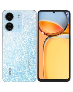 Смартфон Redmi 13С RU, 6.74", IPS, 4 Гб,128 Гб, 50 Мп, 2 Sim, 5000мАч, белый Xiaomi