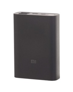 Внешний аккумулятор Xiaomi Mi Power Bank 3 Ultra compact (BHR4412GL), 10000мАч, черный