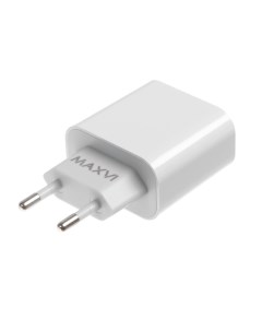 Сетевое зарядное устройство CHL-602PD, USB/USB-C, 6 А, 30 Вт, быстрая зарядка, белое Maxvi